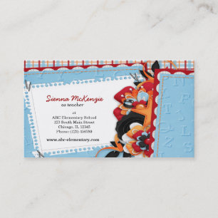School Business Card