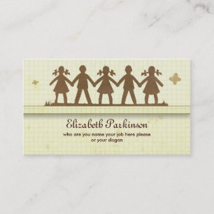school business card