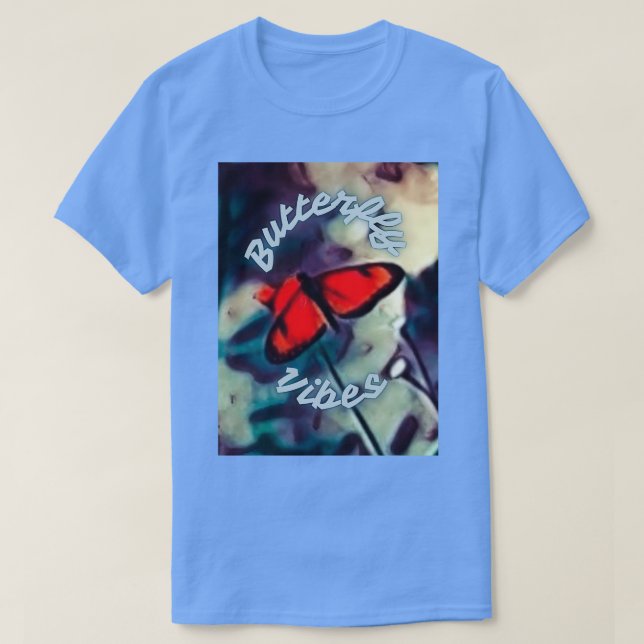 School Butterfly Vibes T-Shirt (Design Front)