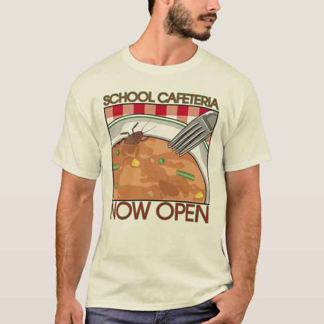School Cafeteria t-shirt (Front)