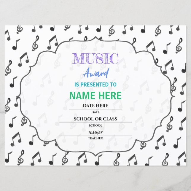 School Certificate (Front)