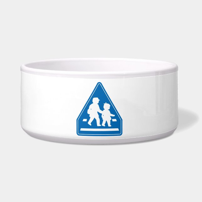 School Children Crossing >> Japanese Traffic Sign (Front)
