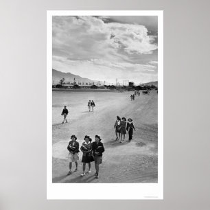 School Children II 1943 Poster