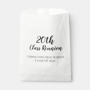 School Class Reunion Custom Favour Bags