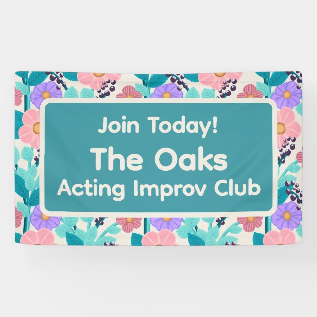 School Club Recruitment Banner (Horizontal)