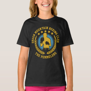 School Club Team Name Number Boxing T-Shirt