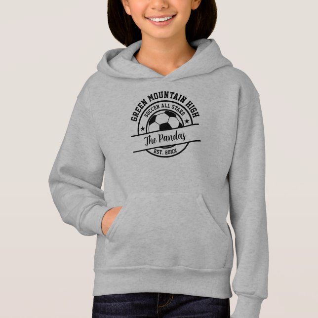 School Club Team Name Number Soccer (Front)