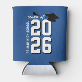 School Colours Graduation BLUE FAVOR COOZIE CUSTOM