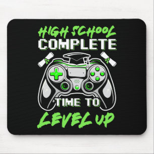 School Complete Gaming Apparel Gaming Shirt Funny Mouse Mat