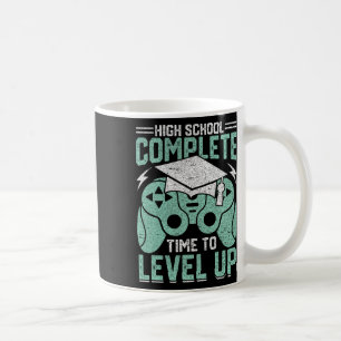 School Complete Time To Level Up Video Game Gradua Coffee Mug