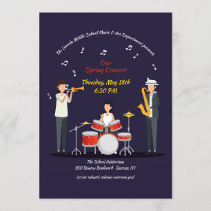 School Concert Invitation
