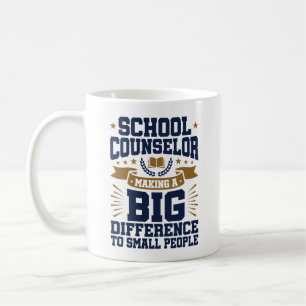 School Counsel Making Big Difference Small People Coffee Mug