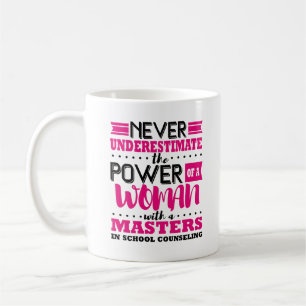 School Counseling Masters Counselor Graduation Coffee Mug