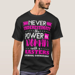 School Counseling Masters Counselor Graduation T-Shirt