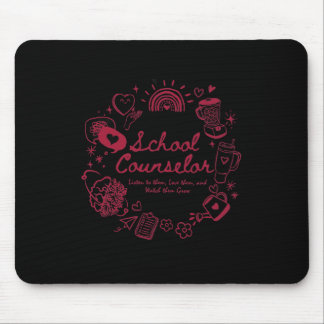 School Counsellor Back To School School Counseling Mouse Mat