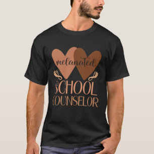 School Counsellor Black History Month Women Africa T-Shirt