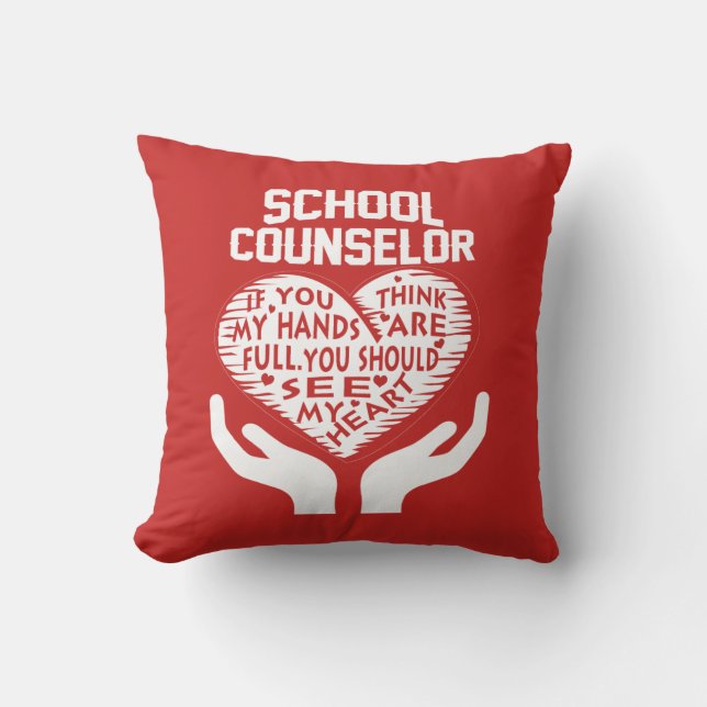 School Counsellor Cushion (Front)