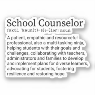 School Counsellor Definition, School Counsellor Gi