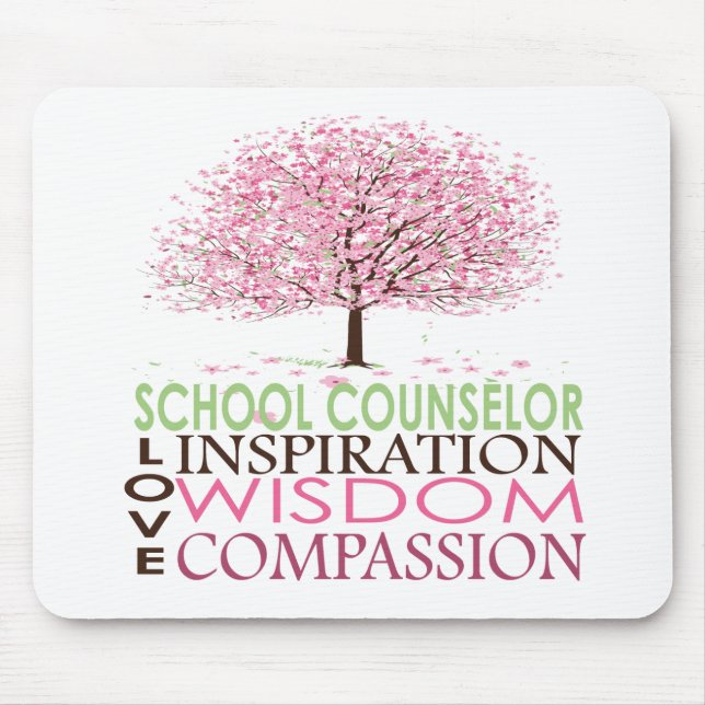 School Counsellor Gifts Mouse Mat (Front)