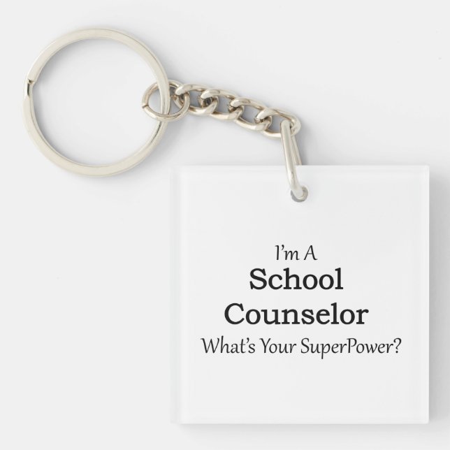 School Counsellor Key Ring (Front)