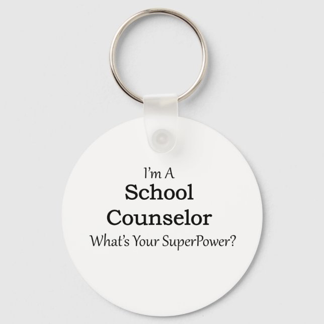 School Counsellor Key Ring (Front)