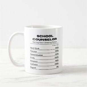 School Counsellor Psychologist School Guidance Coffee Mug