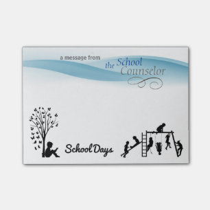 School Counsellor School Days Sticky Notes