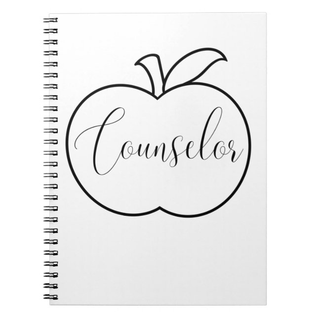School Counsellor Shirt, School Counsellor Tee, Co Notebook (Front)