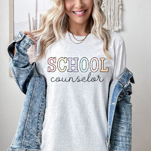 School Counsellor   Teacher Appreciation T-Shirt