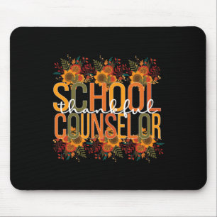 School Counsellor Thanksgiving School Counseling  Mouse Mat