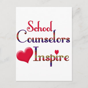 School Counsellors Inspire Postcard