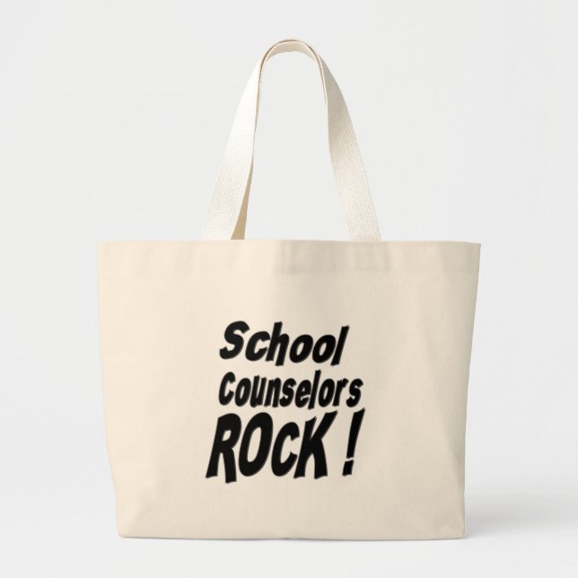 School Counsellors Rock! Tote Bag (Front)