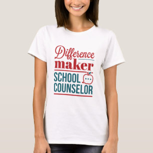 School Counselor Difference Maker T-Shirt