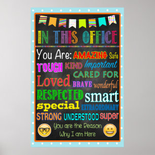 School Counselor Digital Poster