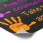 School Counselor Poster, Behavior Therapy Decor (Corner)