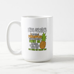 School Counselors Are Like Pineapples. Coffee Mug