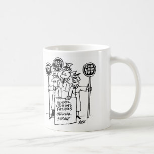 School Crossing Patrol Lollipop Men & Women Strike Coffee Mug