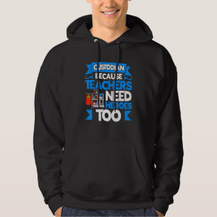 School Custodian Appreciation Janitor Work Uniform Hoodie