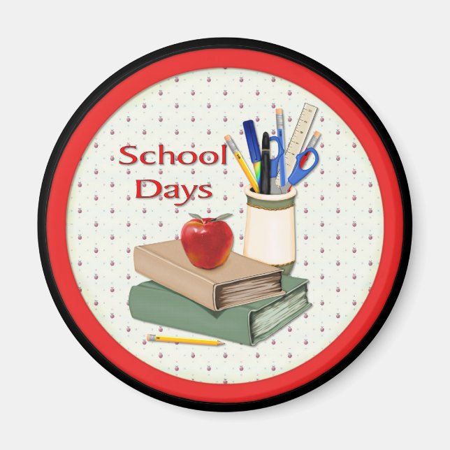 School Days Still Life Magnet (Front)