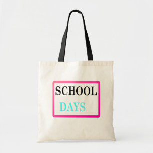 School Days Tote Bag