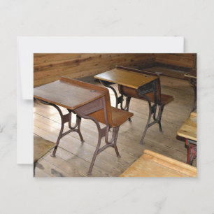 School desk Postcard