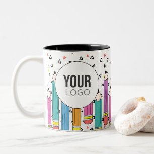 School Doodle Logo Mug