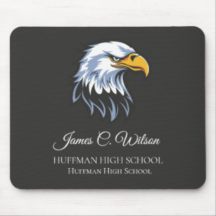 School Eagle Graduation Mouse Mat