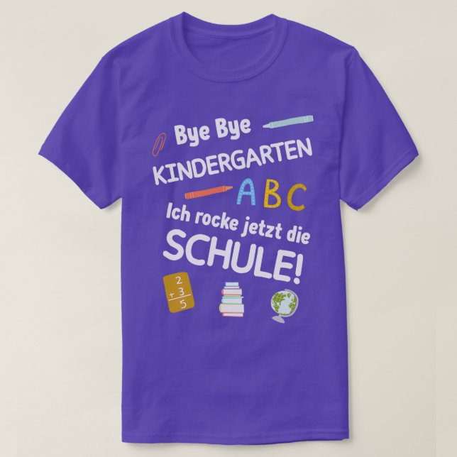 School enrolment start of school child 4 T-Shirt (Design Front)