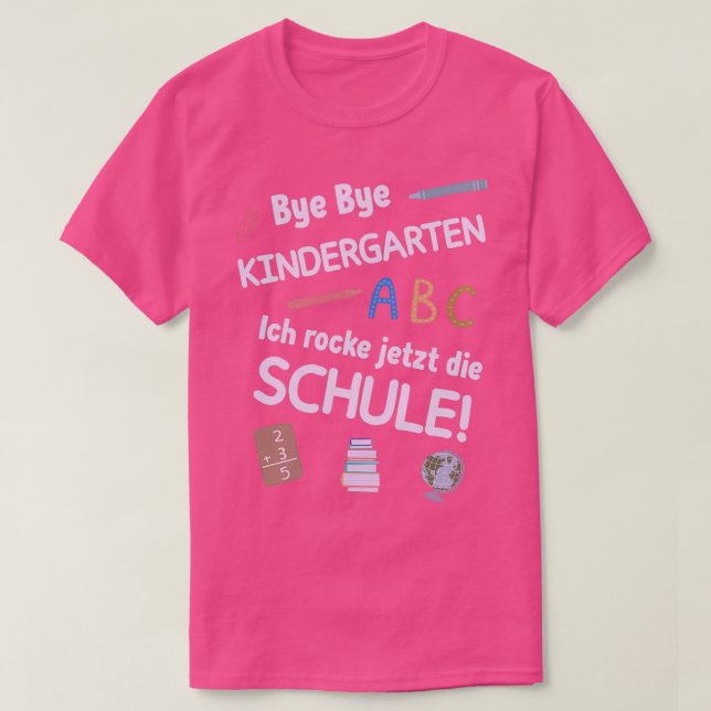 School enrolment start of school child 50 T-Shirt (Design Front)