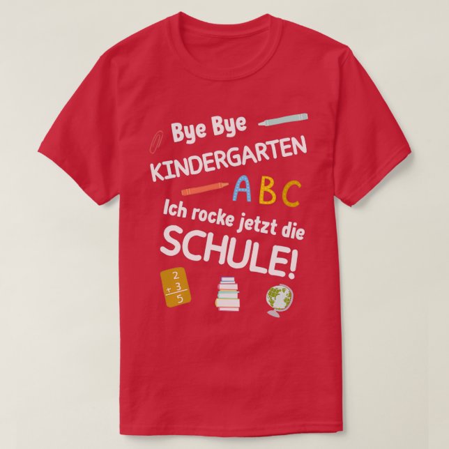 School enrolment start of school child 68 T-Shirt (Design Front)