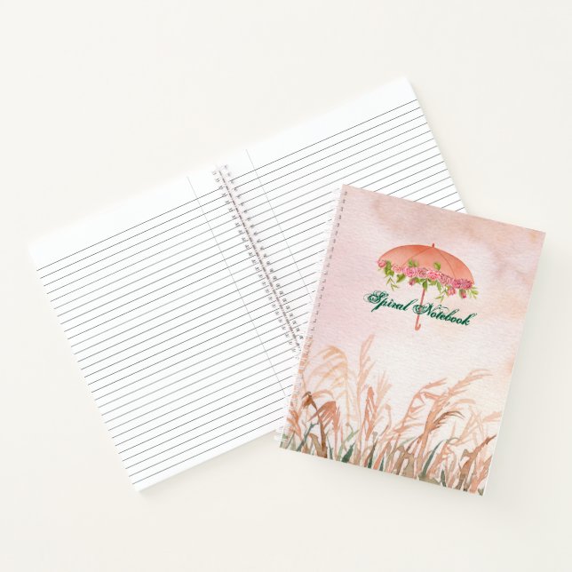 School Essentials: 8.5"x11" Wide Ruled    Notebook (Inside)
