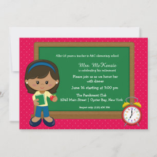 School event * choose background colour invitation