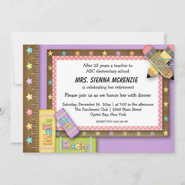 School Event Invitation (Front)