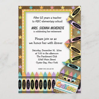 School event invitation